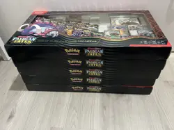 Pokemon Paldean Fates Great Tusk ex and Iron Treads ex premium Collection Box x5 - Image 4