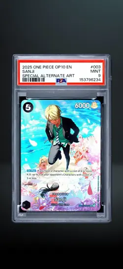 Namco One Piece CCG Sanji Royal Blood ST14-003 SP Super Rare Foil 6000 - Image 1
