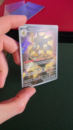 Alakazam 009 Pokemon Center Stamped Black Star Promo Mega Evolution Mint - Image 3