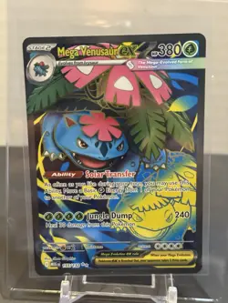 Mega Venusaur EX 155/132 Mega Evolution ENGLISH Pokemon TCG Card NM Ultra Rare - Image 2