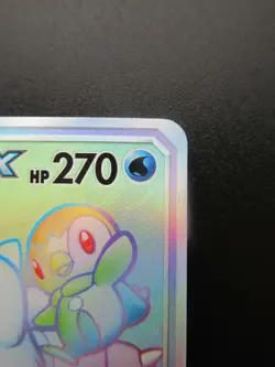 Pokemon Japanese Holo Rare Card Blastoise＆PiplupGX Nintendo 076/064HR - Image 3
