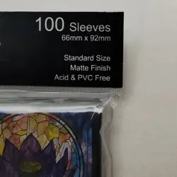 Artimana MTG Card Sleeves (Stained Glass Lotus) Matte Art 100ct Brand New - Image 2
