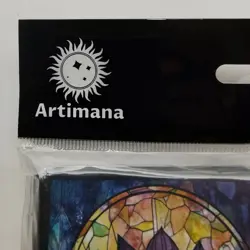 Artimana MTG Card Sleeves (Stained Glass Lotus) Matte Art 100ct Brand New - Image 3