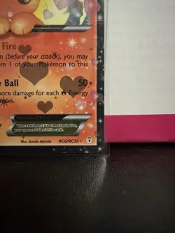 The Pokemon Company Flareon EX Generations RC6/RC32 Holo Full Art Ultra Rare - Image 4