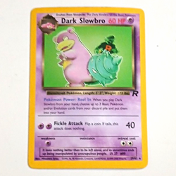 Pokemon TCG Dark Slowbro 29/82 Team Rocket Regular Rare Unlimited - Image 1
