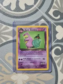 Pokemon TCG Dark Slowbro Team Rocket 29/82 Regular Unlimited Rare NM - Image 1