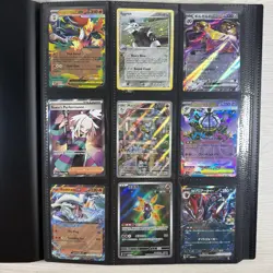 100+ Pokemon Card Lot Modern and Vintage Binder Collection (Binder Included) - Image 4