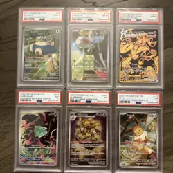 Pokemon PSA 7-8 Graded Card Lot of 6 Eevee Snorlax Bulbasaur Urshifu - Image 1