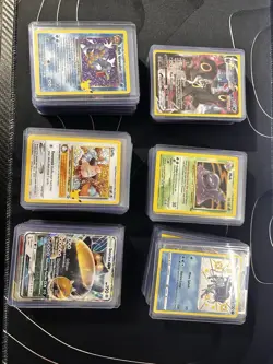 Pokemon TCG Card, all cards are taken care of, all top loaded - Image 1