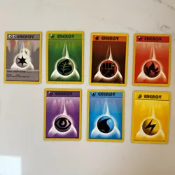 Wizards of the Coast Pokemon TCG Base Set 1999 Energy Lot 7 Double Colorless - Image 1