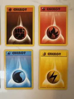 Wizards of the Coast Pokemon TCG Base Set 1999 Energy Lot 7 Double Colorless - Image 4