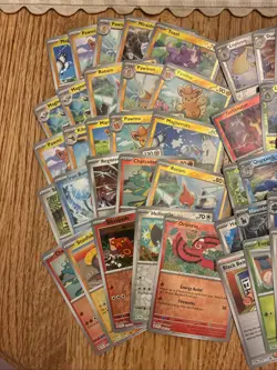 Pokemon Reverse Lot Of 50 Scarlet And Violet Era - Image 1