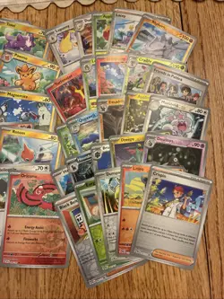 Pokemon Reverse Lot Of 50 Scarlet And Violet Era - Image 2