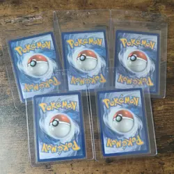 Lot Of 5 Card Saver 1s Brand New For PSA Grading Pokemon, Magic, Cardboard Gold - Image 2