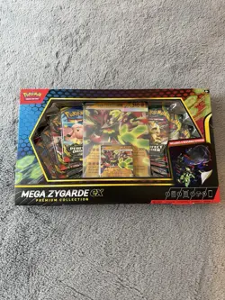 Pokemon TCG Mega Zygarde ex Premium Collection Sealed In Hand 8 Packs Promo UK - Image 1