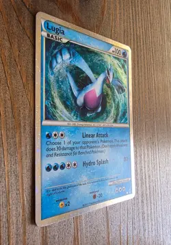 Pokemon TCG Lugia Holo SL7 Call of Legends 2011 Lightly Played Condition - Image 2