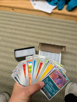 Pokemon TCG Bulk Card Lot 1000+ Rare Non-Holo Card and Tins included - Image 3