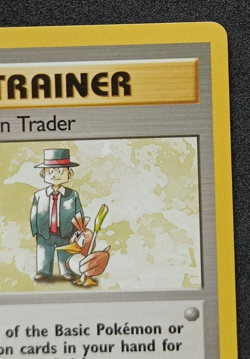 Pokemon TCG Pokemon Trader 77/102 Base Set Unlimited Rare Card Vintage WOTC LP+ - Image 3