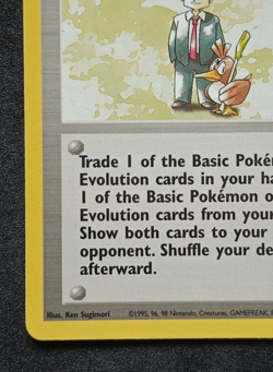 Pokemon TCG Pokemon Trader 77/102 Base Set Unlimited Rare Card Vintage WOTC LP+ - Image 5
