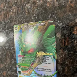 Son Goku Forever in Our Memories PRERELEASE Foil Dragon Ball Super Card Game NM - Image 5
