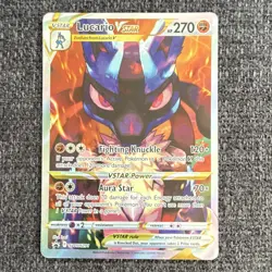 Pokemon TCG Lucario VSTAR Promo Holo SWSH291 2023 EN HP270 Fighting 120+ - Image 2