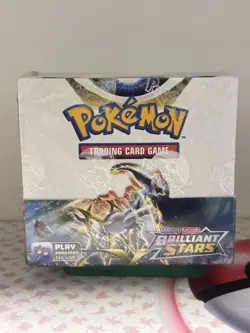 Pokemon TCG Brilliant Stars Booster Box Factory Sealed - Image 1