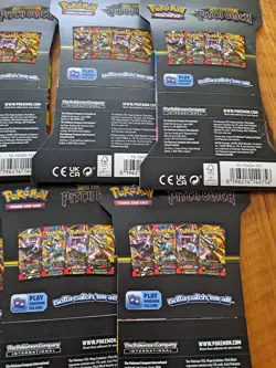 Pokemon TCG Pitch Black Lot of 8 Sleeved Booster Packs Factory Sealed - Image 3