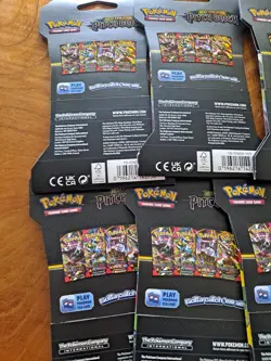 Pokemon TCG Pitch Black Lot of 8 Sleeved Booster Packs Factory Sealed - Image 4