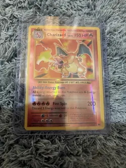 2016 Pokemon Charizard 11/108 XY Evolutions Reverse Holo Rare TCG Card - Image 1