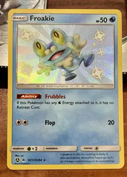 Froakie SV11/SV94 Shiny Vault Holo - Hidden Fates Pokemon Card - Near Mint - Image 1