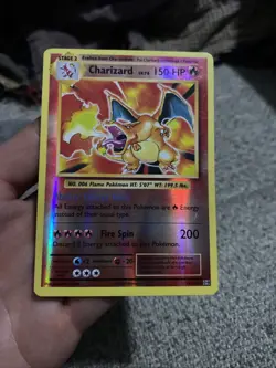 Pokemon TCG XY Evolutions Charizard 11/108 2016 Reverse Holo Rare LP/NM - Image 1