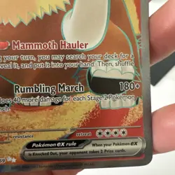 Pokemon TCG Mamoswine EX Journey Together Card 174/159 Pack Fresh! - Image 4