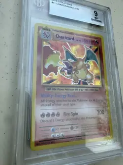 Pokemon TCG Charizard Holo Card 11/108 2016 XY Evolutions Beckett 9 (psa10) - Image 4