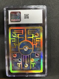 2000 POKEMON MOVIE 2000 PROMO ANCIENT MEW CGC 10 - 4x SWIRLS!! - Image 2