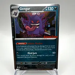 SWIRL!! The Pokemon Company Gengar 050/088 GameStop Promo Holo ENG 2016 130 HP - Image 1