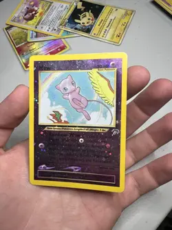 SWIRL 2001 Pokemon Southern Islands Mew Promo 1/18 Reverse Holo Foil Vintage - Image 3