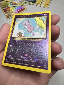 SWIRL 2001 Pokemon Southern Islands Mew Promo 1/18 Reverse Holo Foil Vintage - Image 4