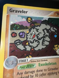 Graveler 34/92 Legend Maker Reverse Holo - STAMPED - SWIRL - NM - Image 3