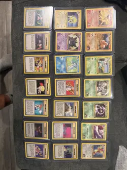 Pokemon Gym Challenge Complete Non Holo Set Rare Uncommon and Commons - Image 1