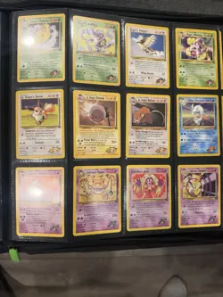 Pokemon Gym Challenge Complete Non Holo Set Rare Uncommon and Commons - Image 5