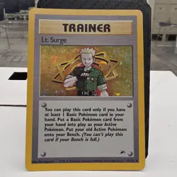 Wizards of Coast PokemonTCG Gym Challenge 2-Card Holo Trainer Lot ENG 2000 (P53 - Image 2