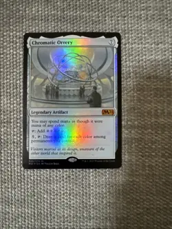 MTG Magic the Gathering Chromatic Orrery Card Core Set 2021 LP Foil - Image 1