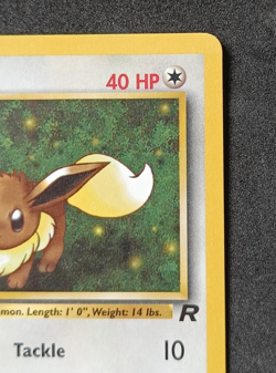Pokemon TCG Eevee 55/82 - 1st Edition Team Rocket Common Card LP - Image 3