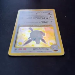 Pokemon TCG Wigglytuff 19/130 - English Base Set 2 Holo Rare Card damaged - Image 3