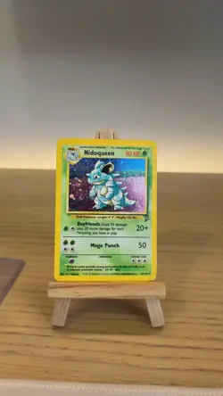 Nidoqueen 12/130 Holo – Base Set 2 – WOTC Vintage 1999 Pokemon TCG Card HP - Image 1