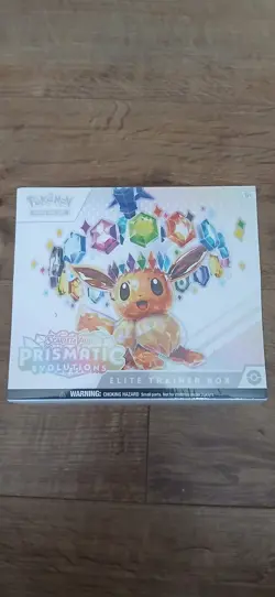Pokemon TCG Scarlet And Violet Prismatic Evolutions Elite Trainer Box ETB Sealed - Image 1