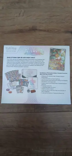 Pokemon TCG Scarlet And Violet Prismatic Evolutions Elite Trainer Box ETB Sealed - Image 2