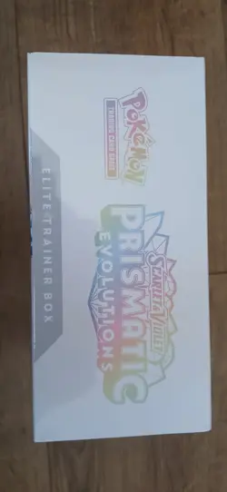 Pokemon TCG Scarlet And Violet Prismatic Evolutions Elite Trainer Box ETB Sealed - Image 3