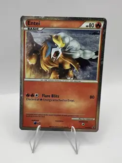 Pokemon Cards Entei HGSS20 Holo Collection Tin Promo - (NM)🔥 - Image 1