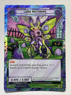 Cryptid Camp TCG Visions Of Mothman Complete Reverse Holo Set NM/M 17 Cards - Image 4